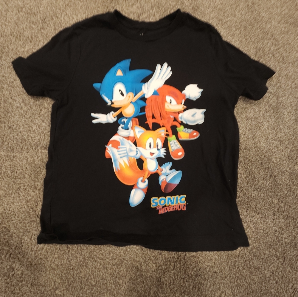 Old Navy Kids Black Sonic T-Shirt